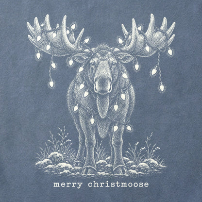 Merry ChristMoose Cotton T-Shirt