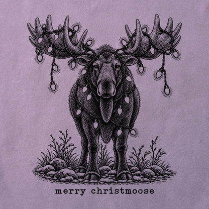 Merry ChristMoose Cotton T-Shirt