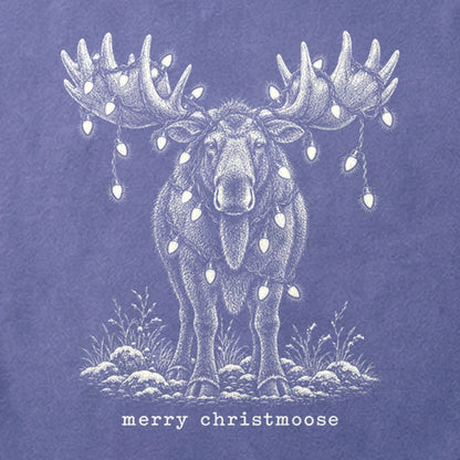 Merry ChristMoose Cotton T-Shirt