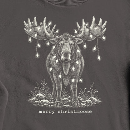 Merry ChristMoose Crewneck Sweatshirt