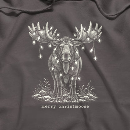 Merry ChristMoose Hoodie
