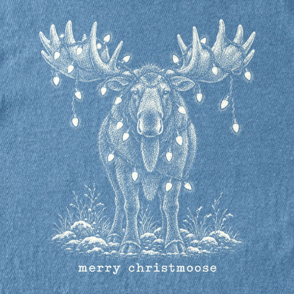 Merry ChristMoose Kids Cotton T-Shirt