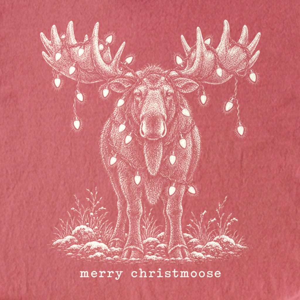 Merry ChristMoose Kids Cotton T-Shirt