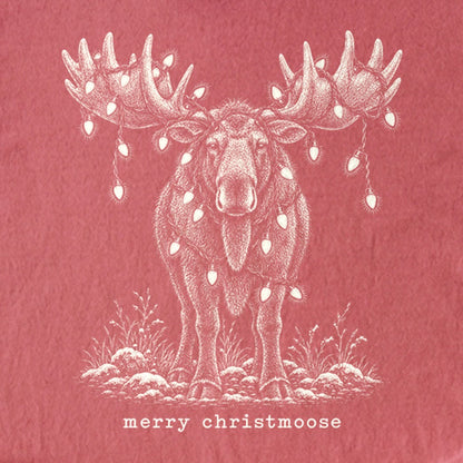 Merry ChristMoose Kids Cotton T-Shirt