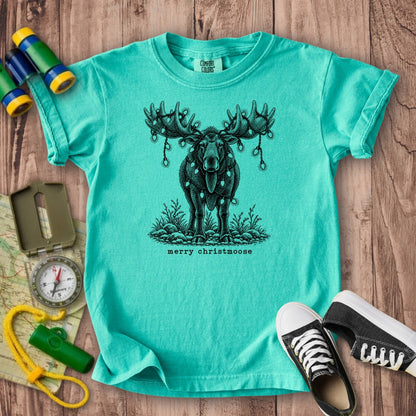 Merry ChristMoose Kids Cotton T-Shirt