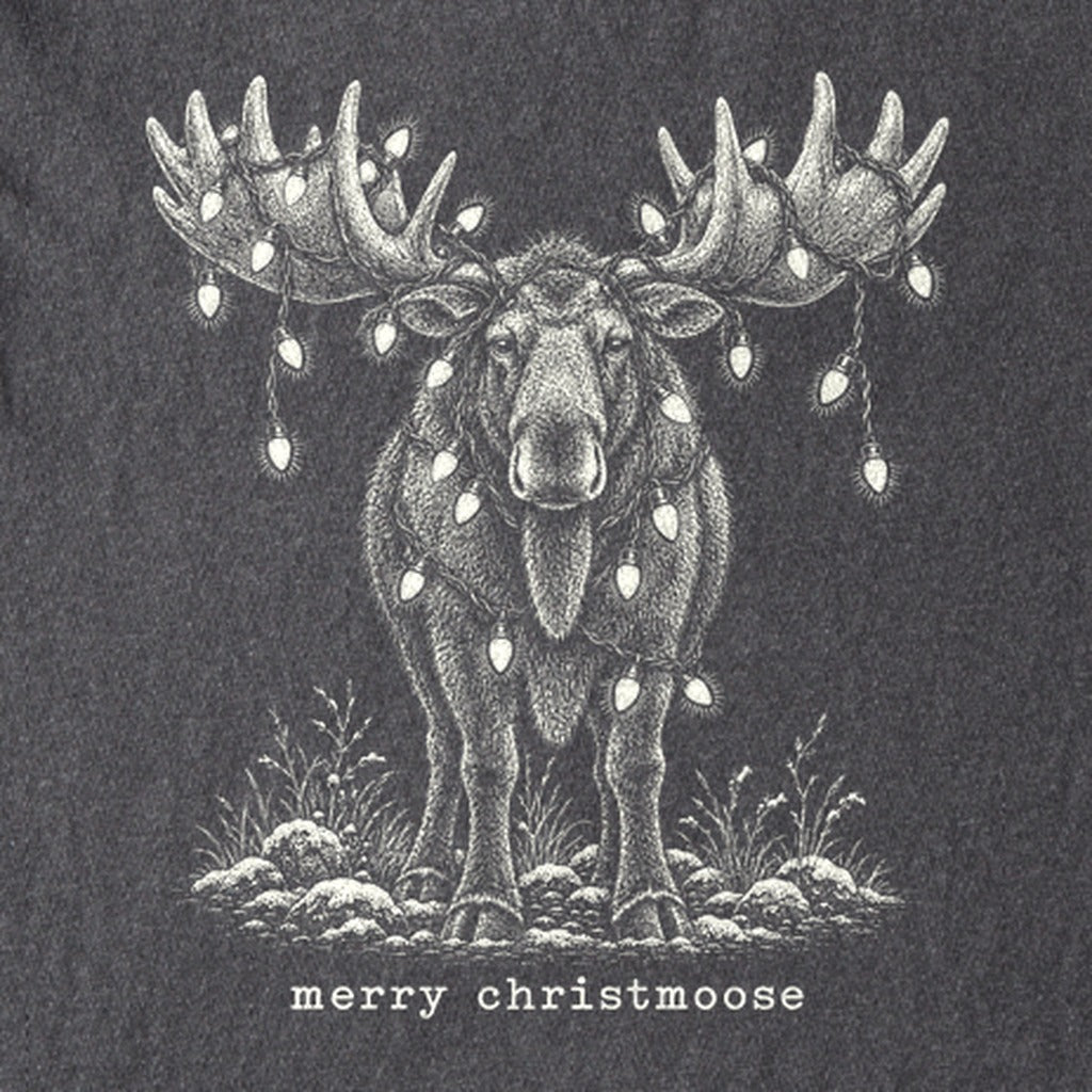 Merry ChristMoose Kids Cotton T-Shirt