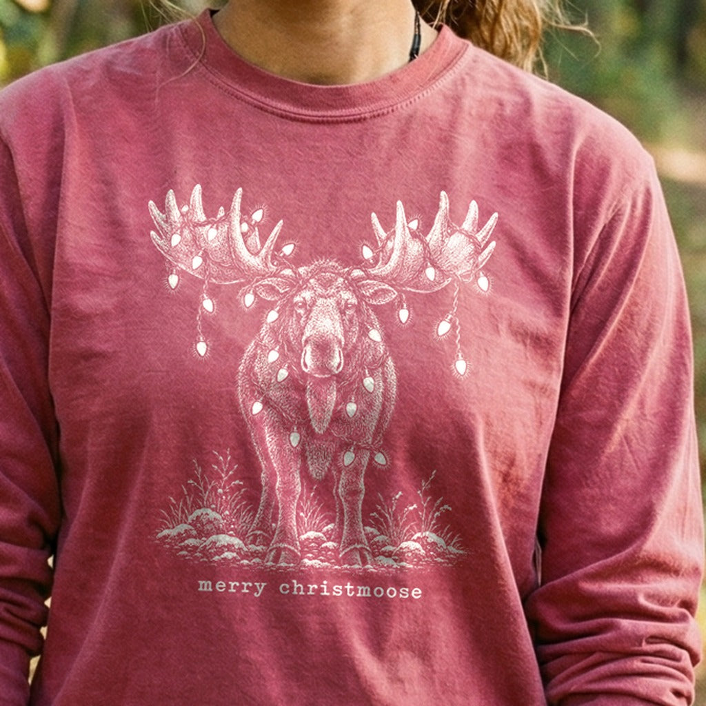 Merry ChristMoose Premium Long Sleeve