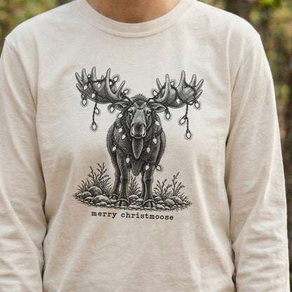 Merry ChristMoose Premium Long Sleeve