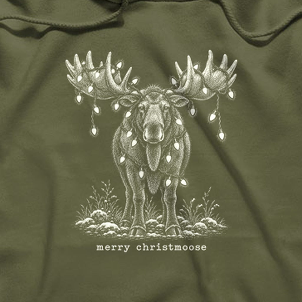 Merry ChristMoose Hoodie
