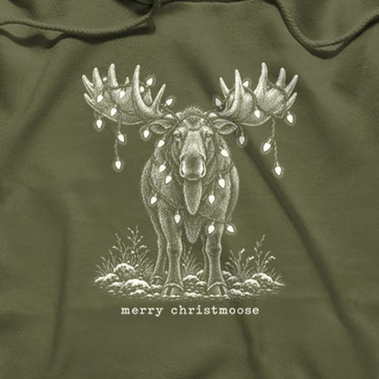 Merry ChristMoose Hoodie