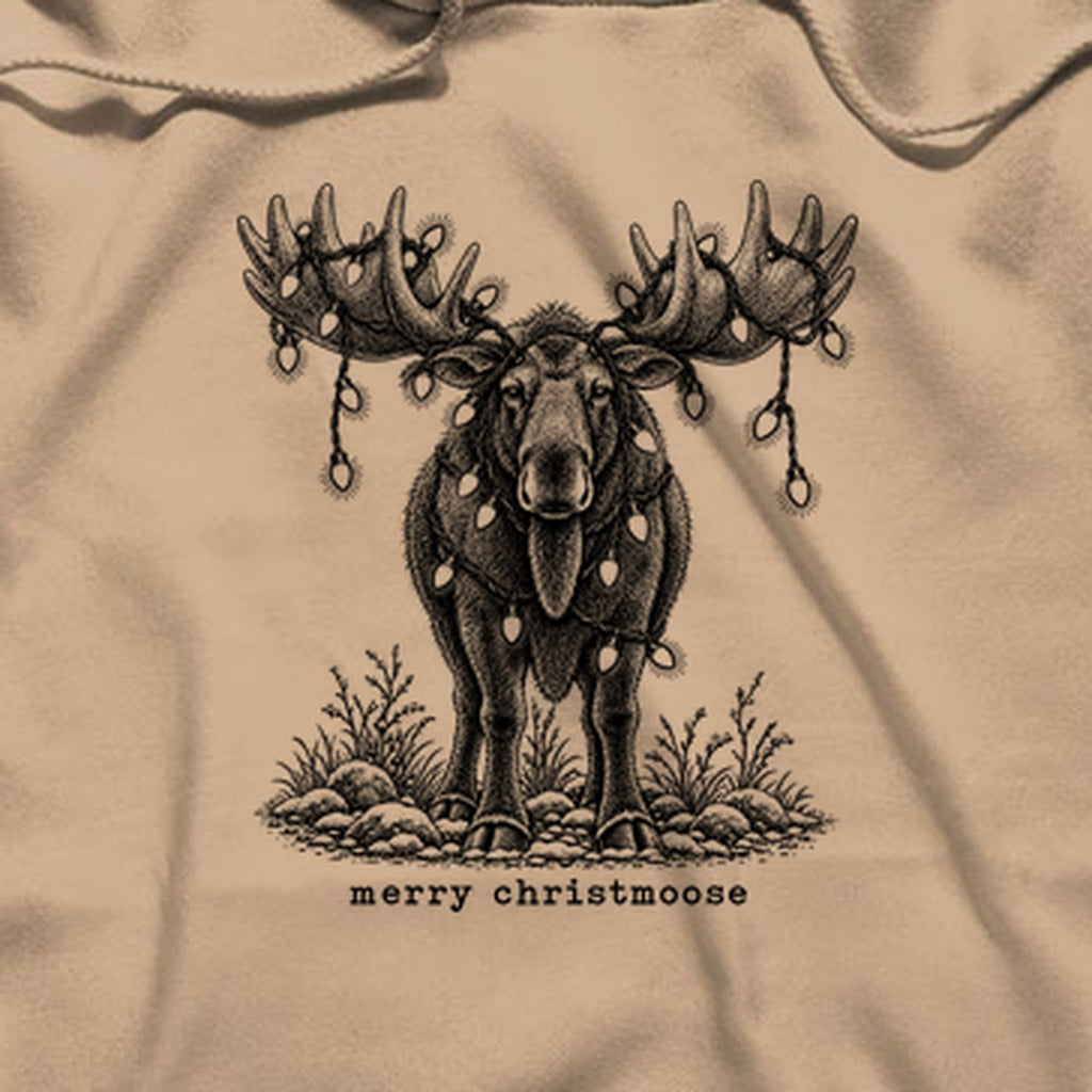 Merry ChristMoose Hoodie