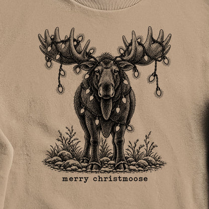Merry ChristMoose Crewneck Sweatshirt