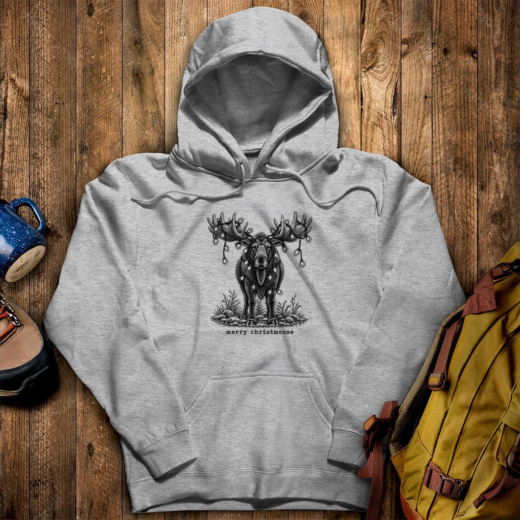 Merry ChristMoose Hoodie