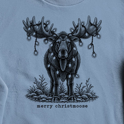 Merry ChristMoose Crewneck Sweatshirt