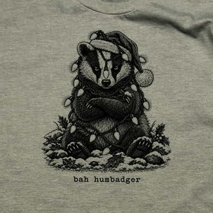 Bah Humbug Badger T-Shirt