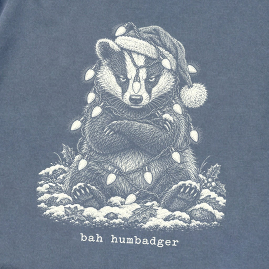 Bah Humbug Badger Premium Long Sleeve