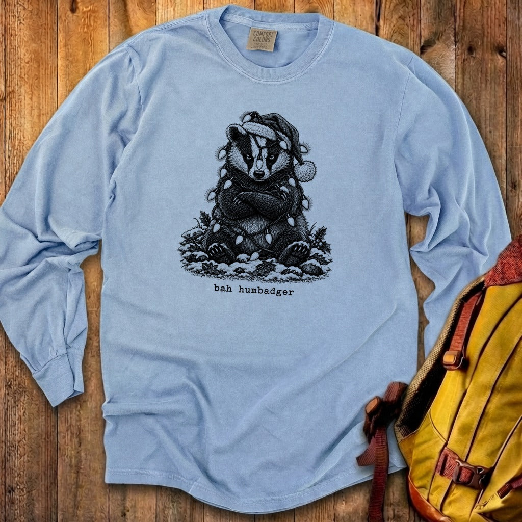 Bah Humbug Badger Premium Long Sleeve
