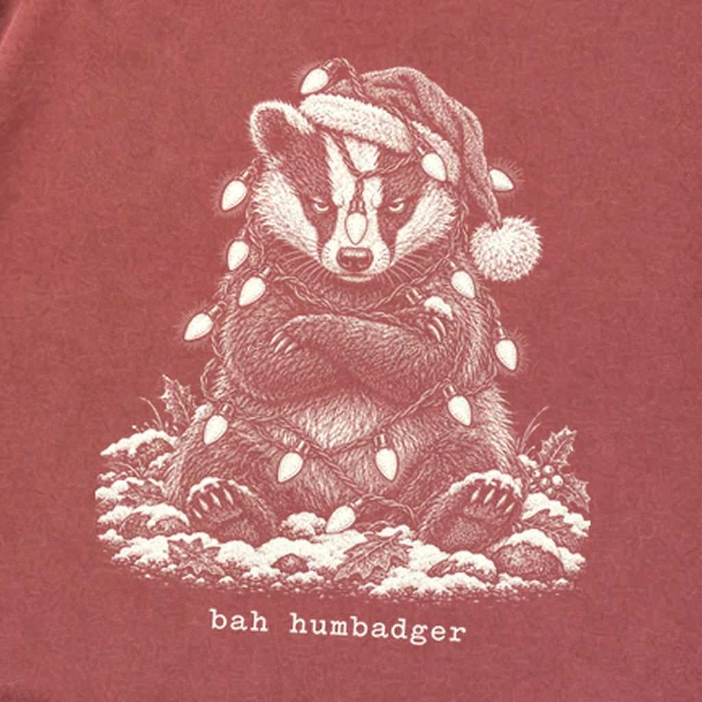 Bah Humbug Badger Premium Long Sleeve