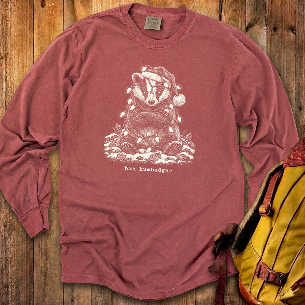 Bah Humbug Badger Premium Long Sleeve