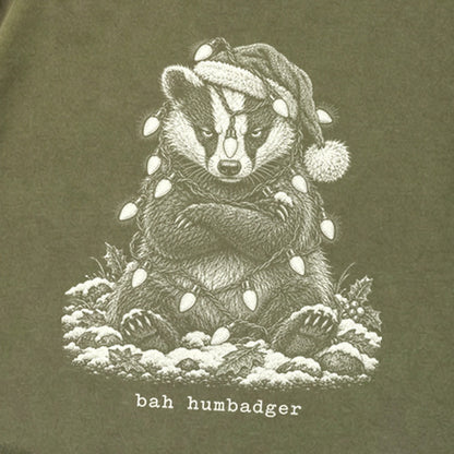 Bah Humbug Badger Premium Long Sleeve