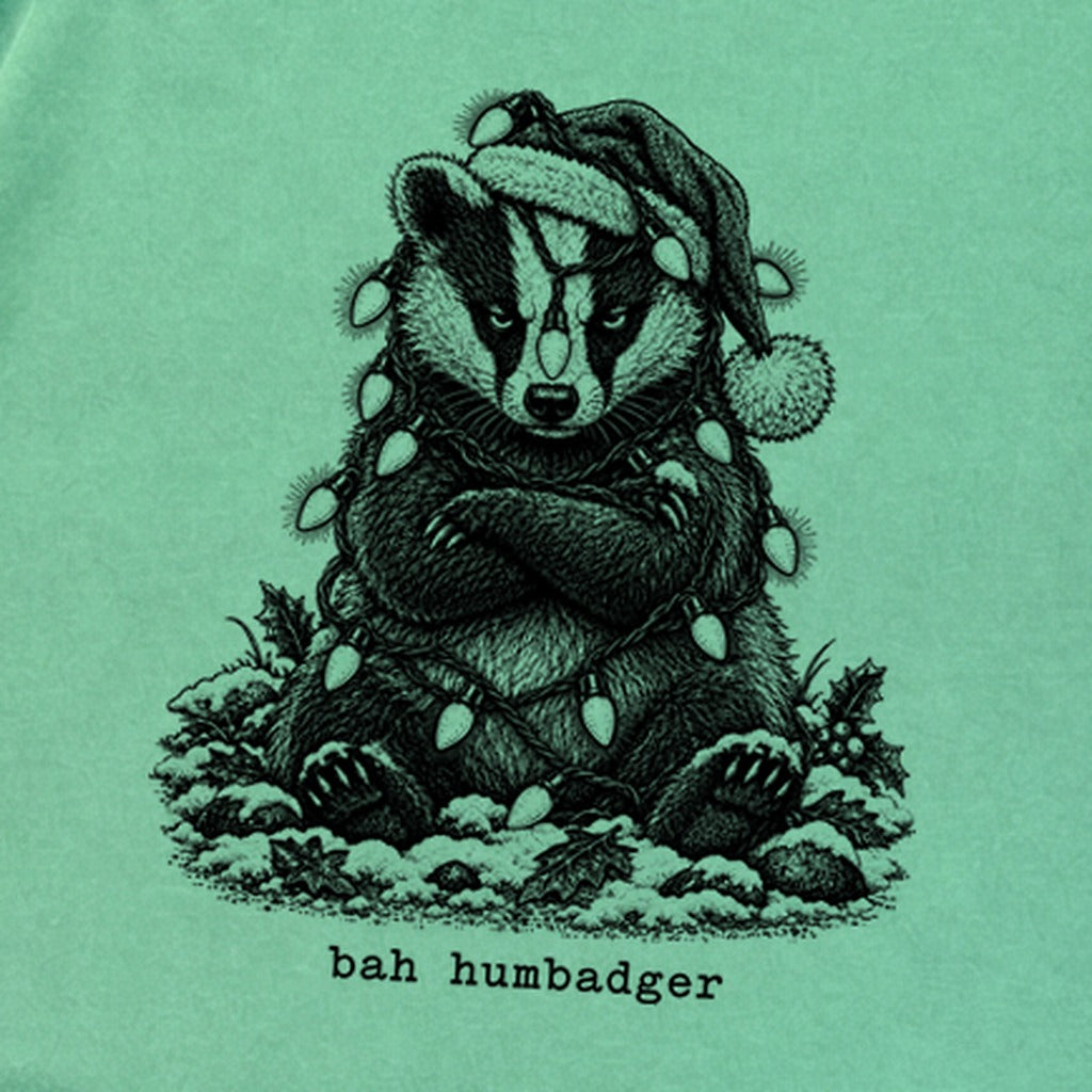 Bah Humbug Badger Premium Long Sleeve