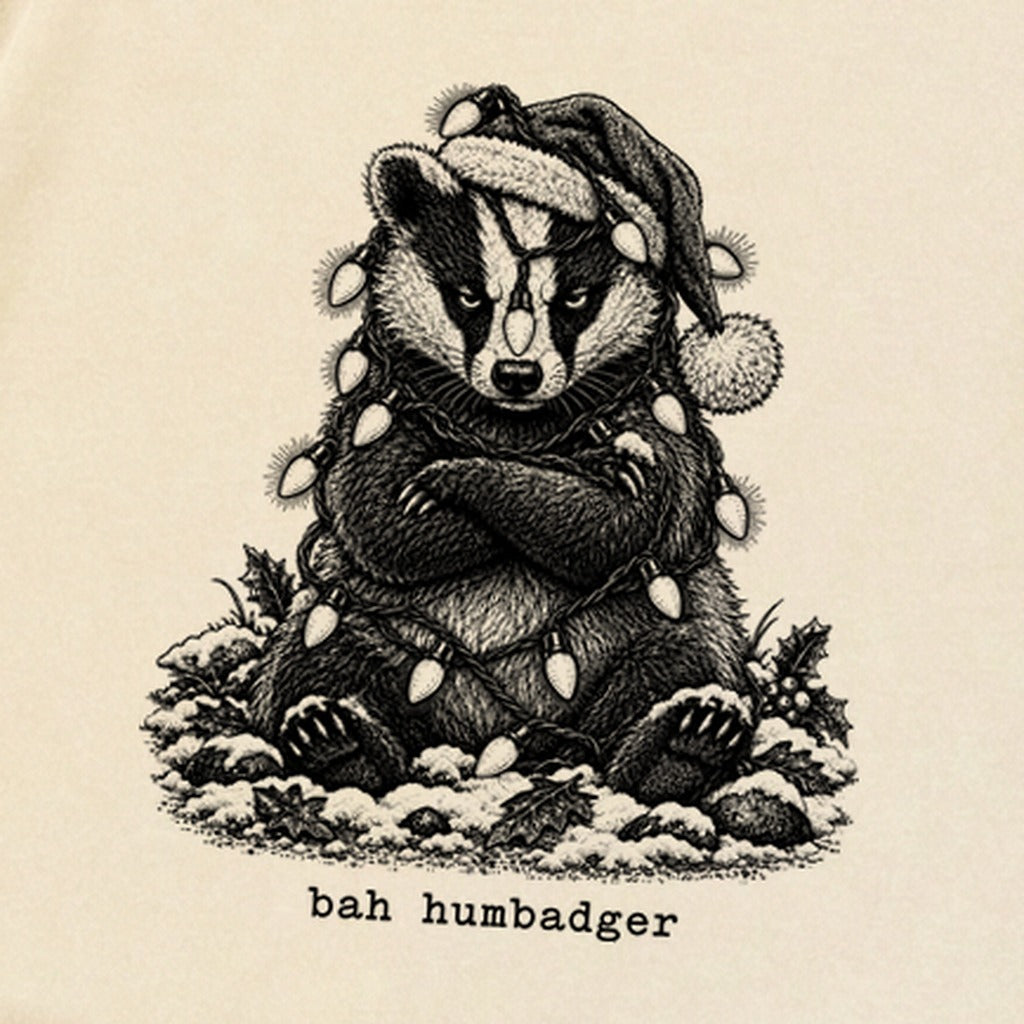 Bah Humbug Badger Premium Long Sleeve