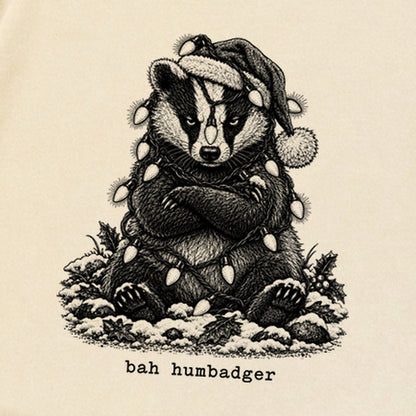 Bah Humbug Badger Premium Long Sleeve