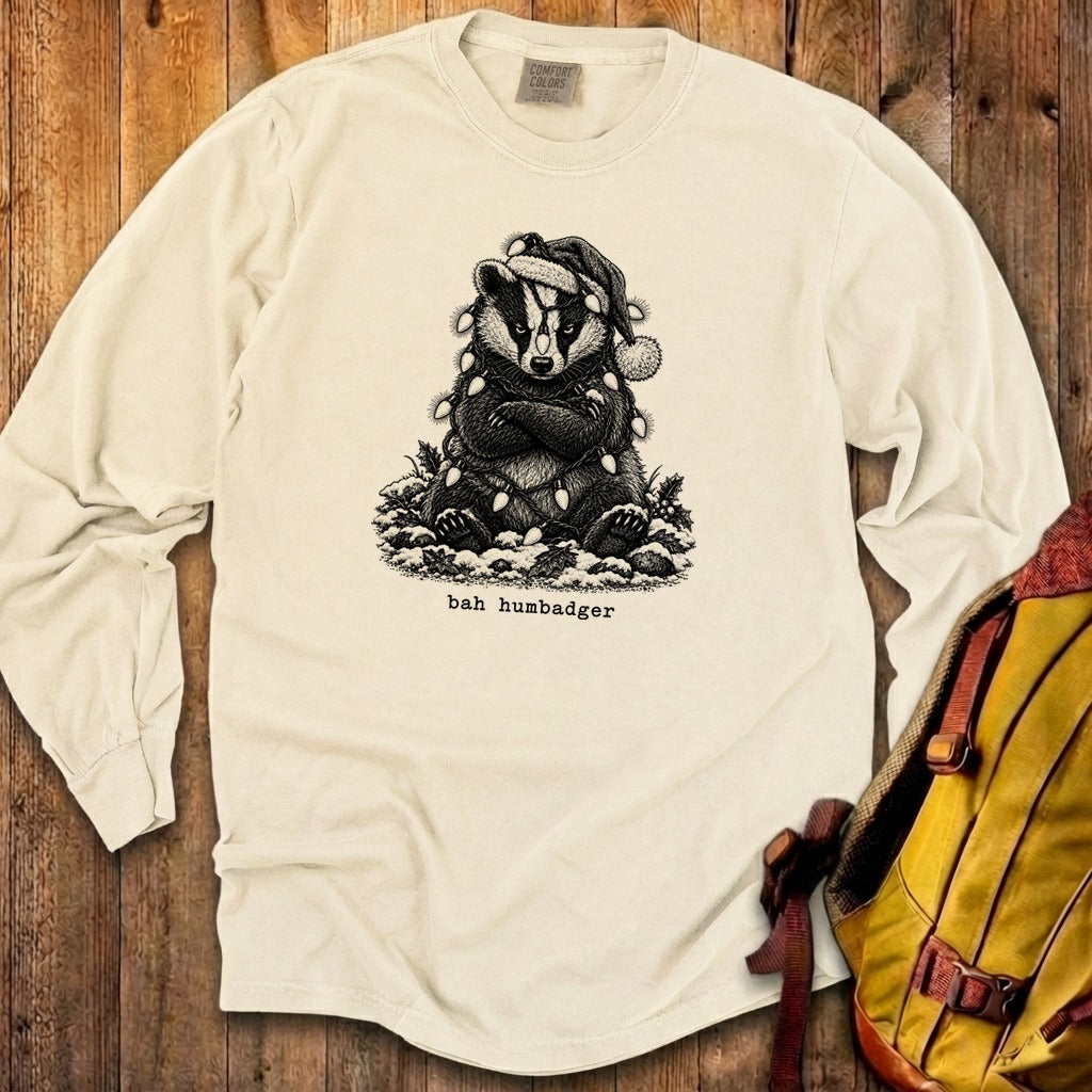 Bah Humbug Badger Premium Long Sleeve