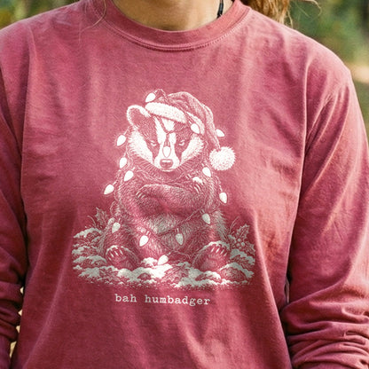 Bah Humbug Badger Premium Long Sleeve