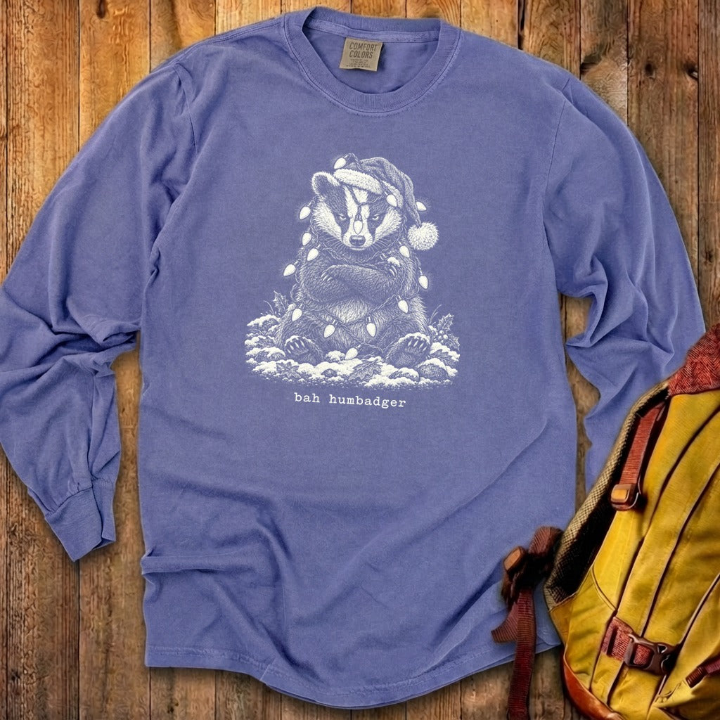 Bah Humbug Badger Premium Long Sleeve
