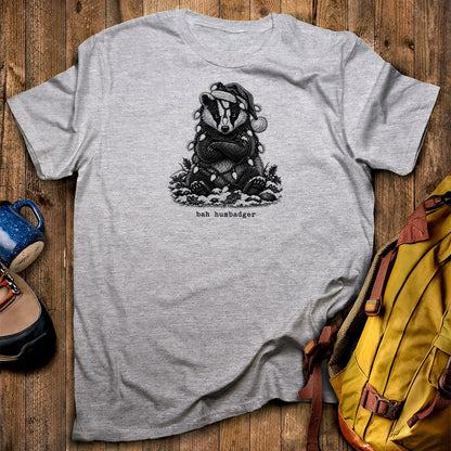 Bah Humbug Badger T-Shirt