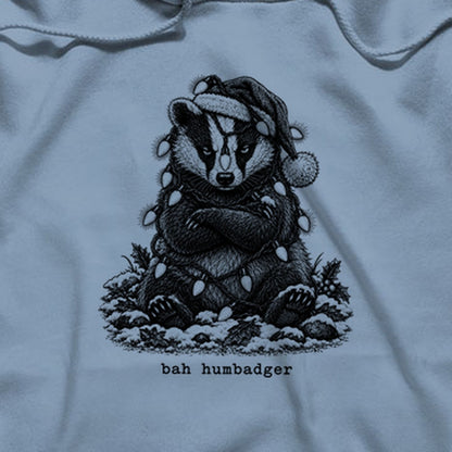 Bah Humbug Badger Hoodie