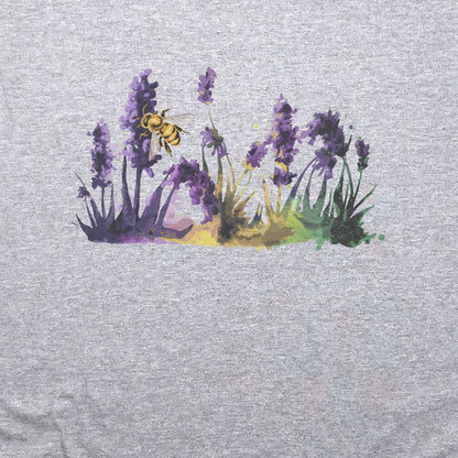 Watercolor Bee in a Meadow T-Shirt