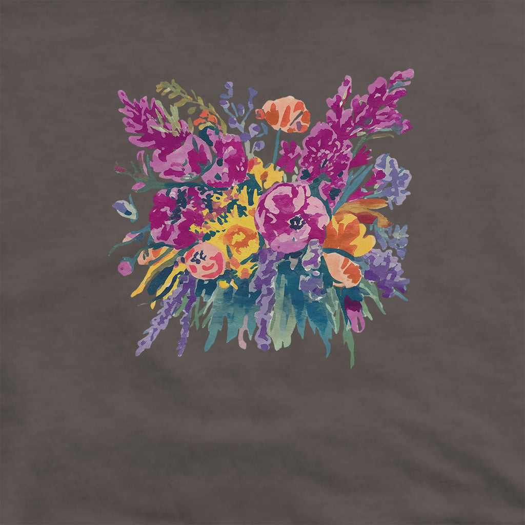 Painted Wildflower Bouquet Hoodie