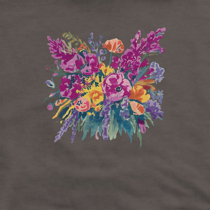 Painted Wildflower Bouquet Hoodie
