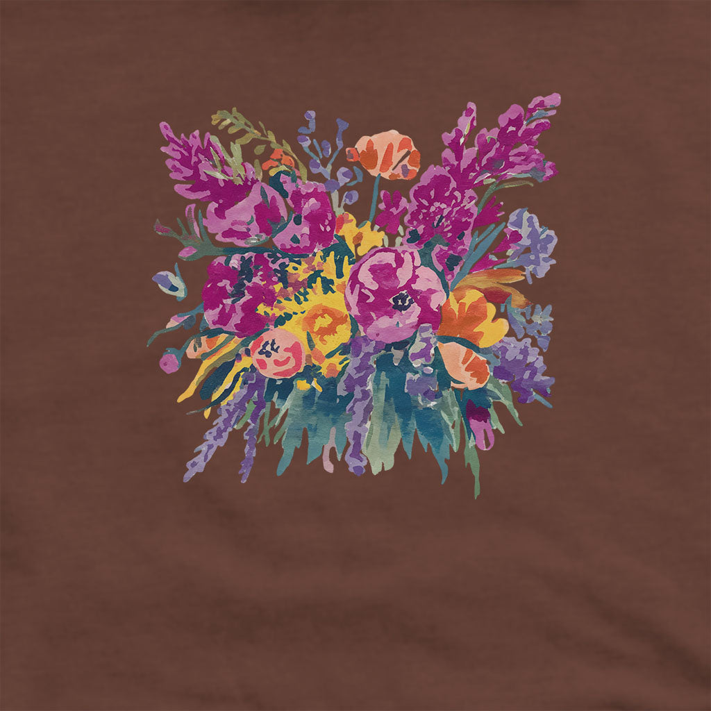 Painted Wildflower Bouquet Hoodie