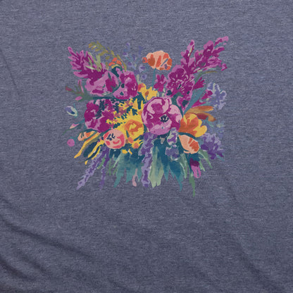 Painted Wildflower Bouquet T-Shirt