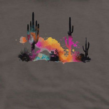 Watercolor Cactus Desert Crewneck Sweatshirt