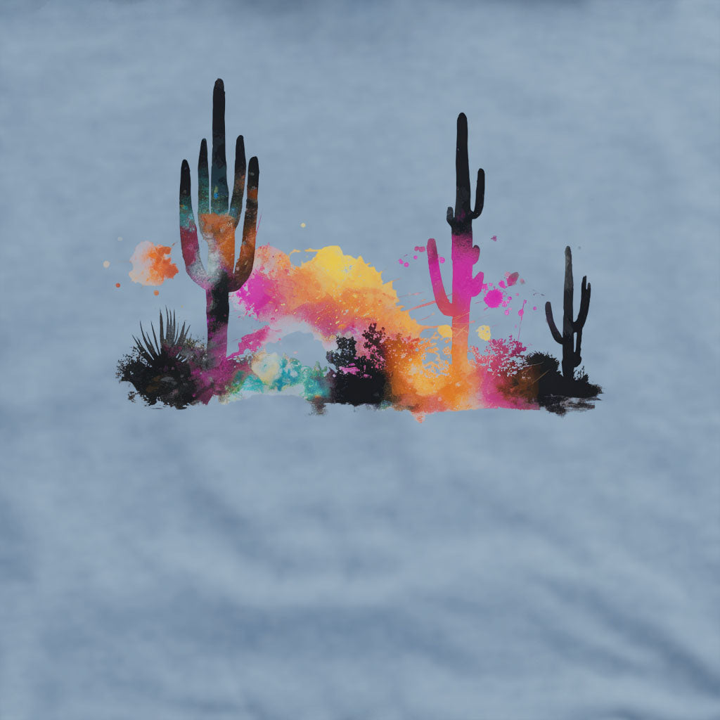 Watercolor Cactus Desert Crewneck Sweatshirt