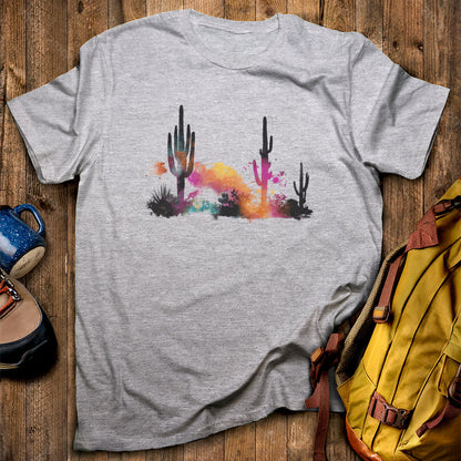 Watercolor Cactus Desert T-Shirt