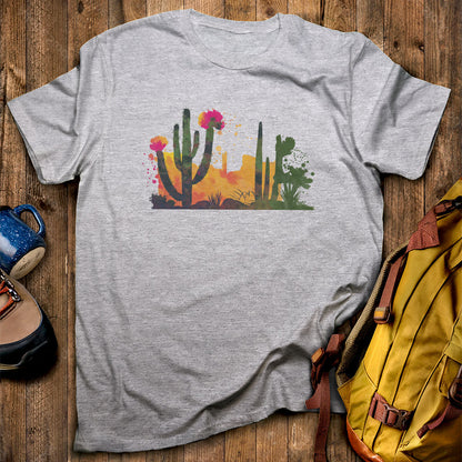 Watercolor Desert Scene T-Shirt