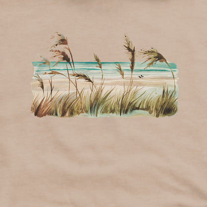 Watercolor Beach Coast Hoodie