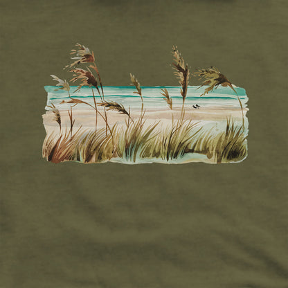 Watercolor Beach Coast Hoodie