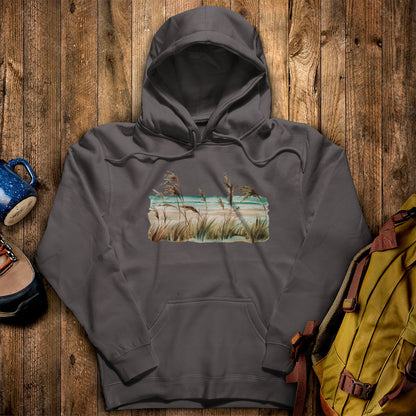 Watercolor Beach Coast Hoodie