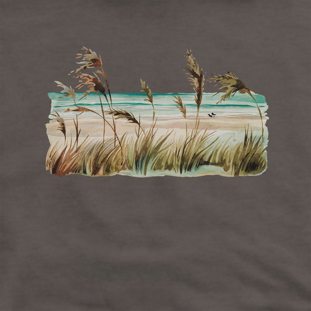 Watercolor Beach Coast Hoodie