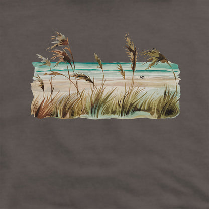 Watercolor Beach Coast Hoodie