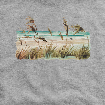 Watercolor Beach Coast Hoodie