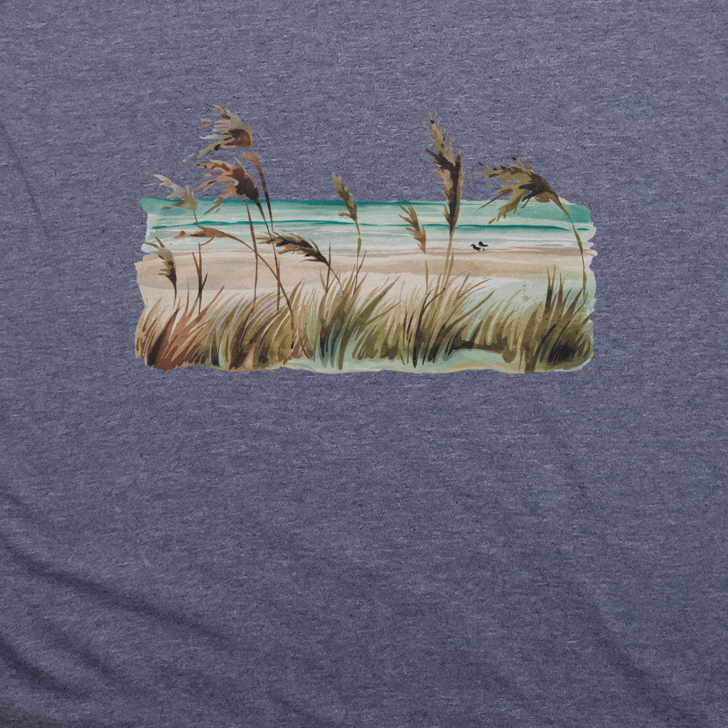 Watercolor Beach Coast T-Shirt