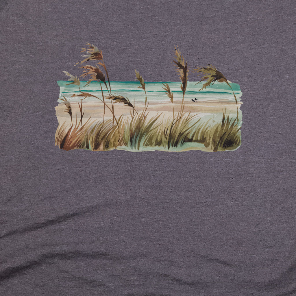 Watercolor Beach Coast T-Shirt