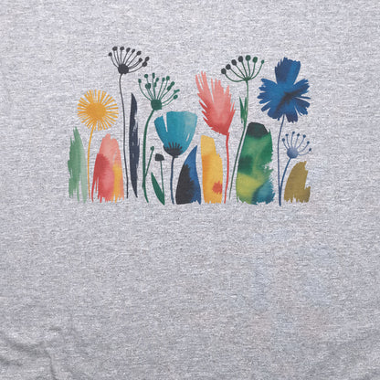Watercolor Wildflower Meadow T-Shirt